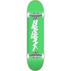  Zoo York Tiny Tag Complete Skateboard   7.5 Green W/Raw Trucks 