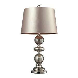 Hollis Collection 1 Light 29 Antique Mercury Glass / Polished Nickel 