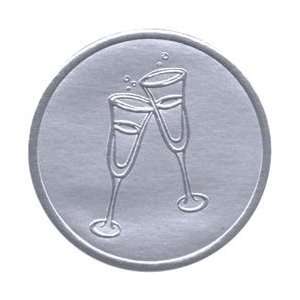   Pkg Champagne Flute Silver EFS 91102; 4 Items/Order