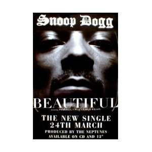  SNOOP DOGG Beautiful Music Poster