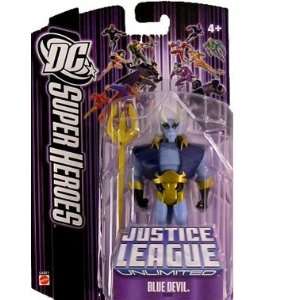    Justice League Unlimited Blue Devil Action Figure Toys & Games