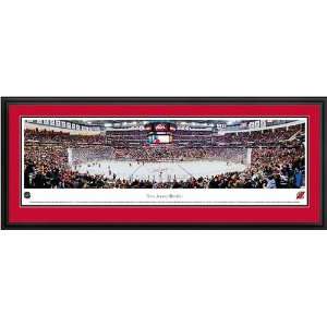  New Jersey Devils   Prudential Center   Framed Poster 