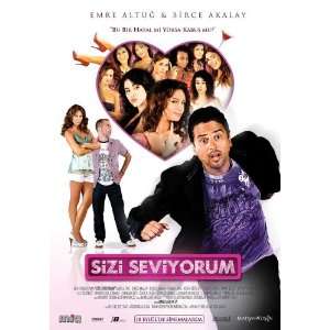  Sizi Seviyorum Poster Turkish 27x40 Irmak ?nal Emre Altug 