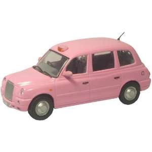  TX4 Taxi in Pink 176 scale diecast model Toys & Games