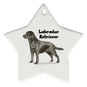  Labrador Retriever Lab Ornament (Star)