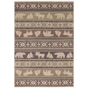Philip Crowe Rugs 3V4 03110 Canyon Trail Light Multi Rug Size 26 x 