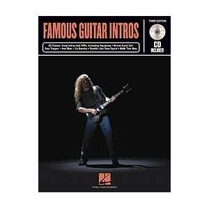  Famous Guitar Intros   2nd Edition Musical Instruments