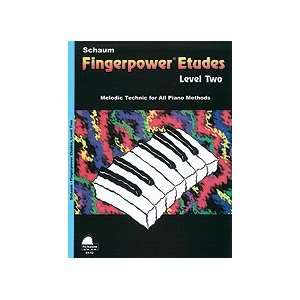  Alfred 44 0452 Fingerpower Etudes  Level 2   Music Book 