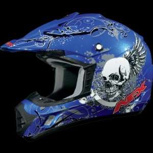   , Size Lg, Color Blue, Style Skull, Size Segment Youth 0111 0680