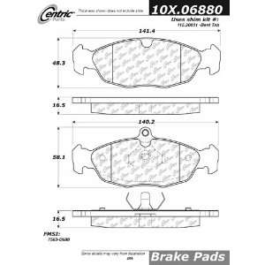  Axxis, 109.06880, Ultimate Brake Pads Automotive