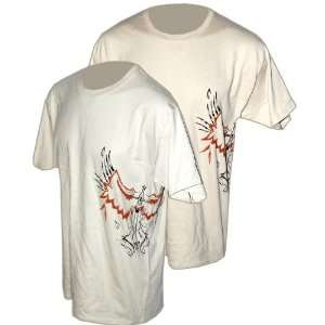  Battle Tested Flying Sword Tan T Shirt (SizeL) Sports 