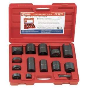  Genius AT 0914 14 piece Ball Joint Adapter Set Everything 