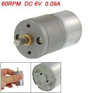 Amico 60RPM Output Speed 6V 0.09A Rated Voltage Round DC 