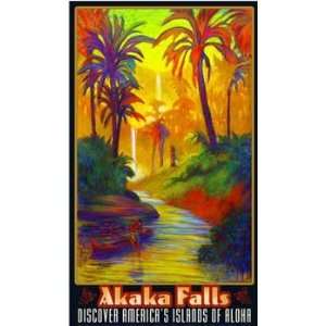  Rick Sharp   Akaka Falls Giclee on acid free paper