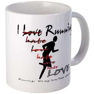 love/hate relationship Running Mug by 