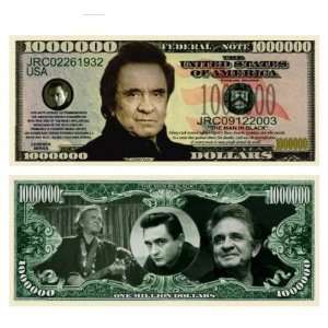  (10) Johnny Cash Million Dollar Bill 