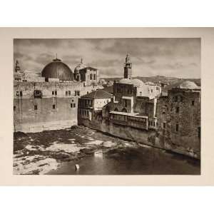  1926 Patriarchs Pool Church Holy Sepulchre Jerusalem 