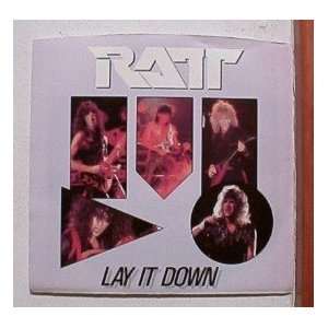  3 Ratt Promo 45s 45 Record 