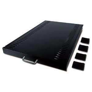    APC AR8123BLK Sliding Shelf 100lbs/45.5kg (Black) Electronics
