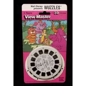  Disney Wuzzles Viewmaster New 1985 #1054 