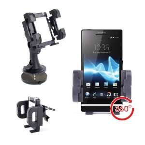  Adjustable & Anti Shake Car Suction Cup Mount For Sony 