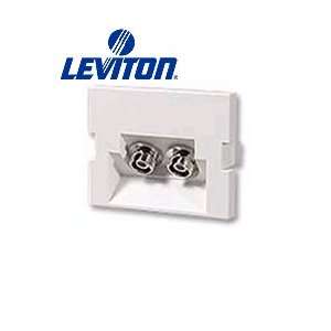  Leviton 41294 ZFG MOS Insert Duplex FC Fiber Adapter with 