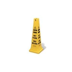  Yellow Wet Floor Safety Cone