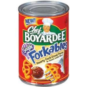 Chef Boyardee Forkables Pasta in Tomato Sauce with Meat Sealife   24 