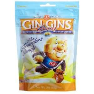 The Ginger People Gin Gins BOOST Ultra Strength Ginger Candy, 3 oz 