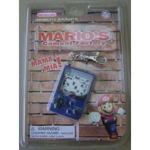  Marios Cement Factory Mini Game on Keychain   2 LR44 