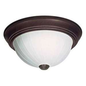  Nuvo SF76/246 11 Inch Old Bronze Flush Dome with Frosted 