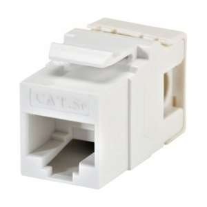  White CAT5 Plate Inserts Electronics