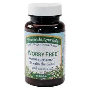  Worry Free, 1000 mg, 60 herbal tablets Health & Personal 