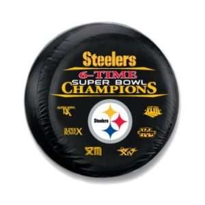 Pittsburgh Steelers 6X Six Time Super Bowl Champions Tire 