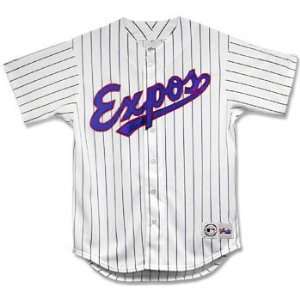 Montreal Expos MLB Replica Team Jersey by Majestic Athletic (Home 4X 