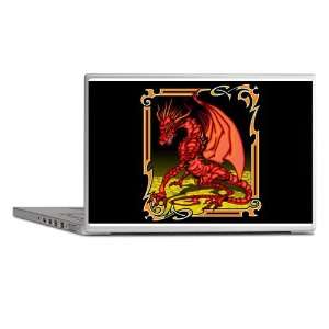  Laptop Notebook 11 12 Skin Cover Red Dragon Tapestry 