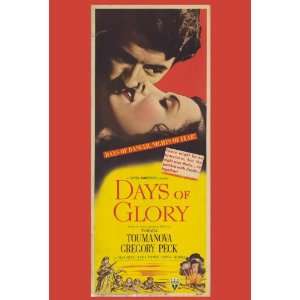  Days of Glory Movie Poster (27 x 40 Inches   69cm x 102cm 