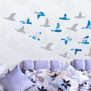 HEMU HL 1309   Flying Swallow   Wall Decals Stickers Appliques Home 
