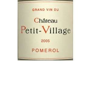  2005 Petit Village Pomerol 750ml Grocery & Gourmet Food