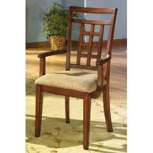  Cross Island Medium Brown Oak Stain Side Chairs (Set of 