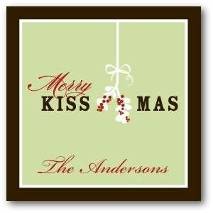   Gift Tag Stickers   Merry Kissmas By Fine Moments 