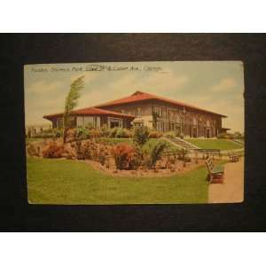  1910s Pavilion, Sherman Park, Chicago IL Postcard not 