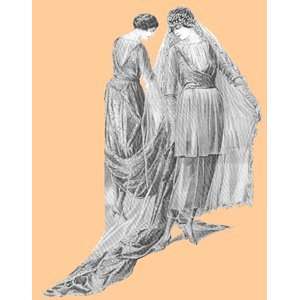  1920s Wedding Gown Pattern 