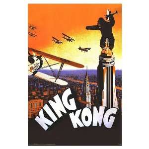  King Kong Movie Poster, 24 x 36 (1933)