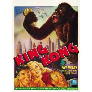  King Kong (1933) 27 x 40 Movie Poster Belgian Style A 