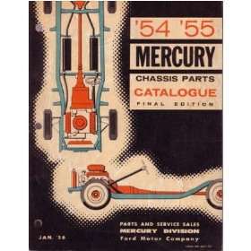  1954 1955 MERCURY Parts Book List Guide Catalog 