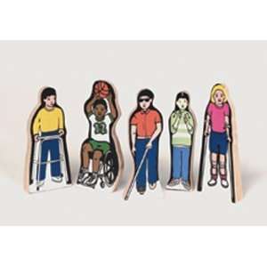   Pack GUIDECRAFT USA WEDGIE FIGURES SPECIAL NEEDS 