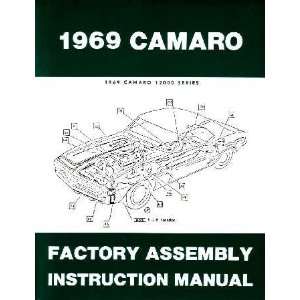  1969 CHEVROLET CAMARO Assembly Manual Book Rebuild 
