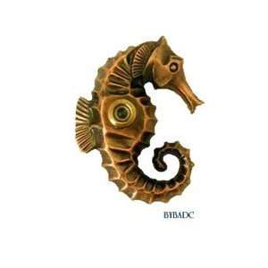  Seahorse Door Peephole   Bronze plated