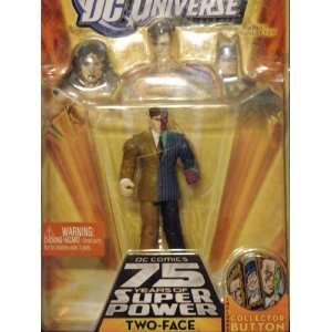   Heroes 75 Years of Super Power Action Figure Two Face Toys & Games